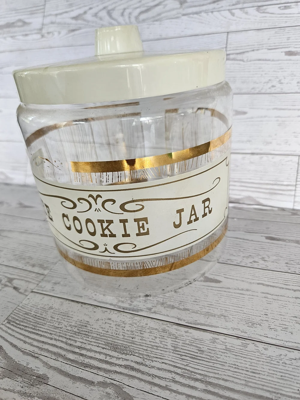 VINTAGE PYREX COOKIE JAR
